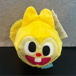 NWT Barkbox Nutso Crazy Crinkle Spike Ball Squeaker Dog Toy Size M Medium